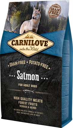 Carnilove hundefoder Laks 4kg kornfri
